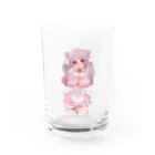 みぃのこんかふぇのみぃ Water Glass :front