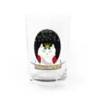 アトリエ・猫のHitaiの女王猫タマ様（オーバル ） グラス前面