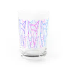 おはる屋さんのカラフルな馬さん Water Glass :front