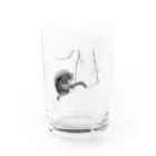 soi hẻm rojiの木登りリス Water Glass :front