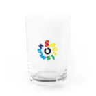 んまつーポスのんまつーポス 逆さlogo Water Glass :front