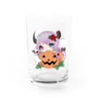 悪羽美咲Vtuberのグッズ販売のハロウィン悪羽 Water Glass :front