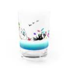 sanifuwa's market-さにふわず まーけっと-のザ★釣り sanifuwa Water Glass :front