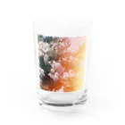 haruka146のレトロな薔薇2（シカク） Water Glass :front