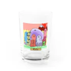 ポドサイトくん/ Podocyte-kunの腎臓家族写真 Water Glass :front