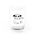 小さなウサギと小さなヤギのusagi Water Glass :front