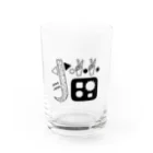 ニホンネコの猫 Water Glass :front