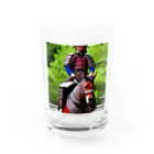 ミラくまの鎧を着た侍 Water Glass :front