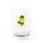 sunpontaのひよこガール Water Glass :front