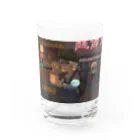 雪之丞ଳ⸒ ⸒の【くらげのくらー】フライドデカチキン Water Glass :front