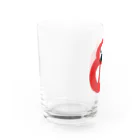 りさぽむストア SUZURIのだるマン　グラス Water Glass :front
