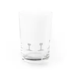 KYUTEKKIのレールの断面 Water Glass :front