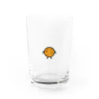 わらべの草加せんべいくん Water Glass :front