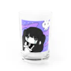 myanmyan_uuのメイドちゃん Water Glass :front