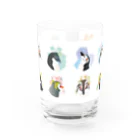 ペンギンパカリの12ペンギンズ Water Glass :front