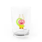 ヒラエイの笑顔の珍獣ハーピーくん Water Glass :front