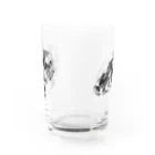 ヤマノエトウコの透明な鉱物B_透過 Water Glass :front