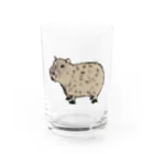 tanuki_msのカピバラ Water Glass :front