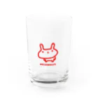 オモシロオカシクのうさろけ Water Glass :front