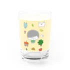 nacharuru のピスタチーオくん Water Glass :front