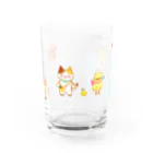 sakura sorako.のネコノゆず & はなピヨ Water Glass :front