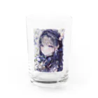 ToiToyの青 少女 Water Glass :front