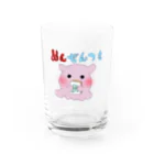 神風製作所/一条いろはのめんだこのめんちゃん(めんぜんつも) Water Glass :front