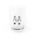 お文具の捕まったお文具 Water Glass :front