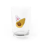 ココロ企画のこぶたとチョココロネ Water Glass :front