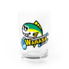 ワラサクラブのワラサグッズ Water Glass :front