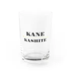 SAIMUSHAのKANE・KASHITE Water Glass :front