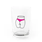 スナック 酔果のオシリ（ピンク） Water Glass :front