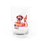 MOEGIDANIのピエロ🤡 A (エース) Water Glass :front