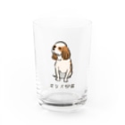 いぬころ｜変な犬図鑑のNo.148 イヌミシリーヌ[2] 変な犬図鑑 Water Glass :front