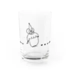 MOEGIDANIのcuteピエロ💗＿knife Water Glass :front