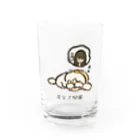 いぬころ｜変な犬図鑑のNo.184 ネゴトイイーヌ[2] 変な犬図鑑 Water Glass :front