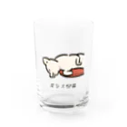 いぬころ｜変な犬図鑑のNo.188 アタマサガリーヌ[2] 変な犬図鑑 Water Glass :front