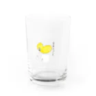 かかぽの食事中ですかかぽさん Water Glass :front