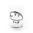 紫咲うにのながくないうつぼ Water Glass :front