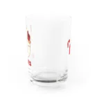 ぱるまな倶楽部の12星座☆おひつじ座ちゃん Water Glass :front