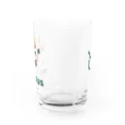 ぱるまな倶楽部の12星座☆おうし座ちゃん Water Glass :front