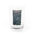 トロールショップのキラキラ光る海 Water Glass :front