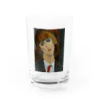 museumshop3の【世界の名画】アメデオ・モディリアーニ『Madame Kisling』 Water Glass :front