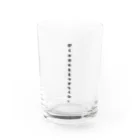 Rugbyshopのなまえなし Water Glass :front