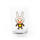 ヨープキャンが気になったのウサっ子 Water Glass :front