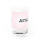 dearCricketのBaby my only one! Water Glass :front