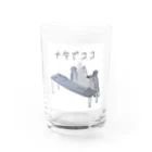 パグゥゥゥゥ！のナタでココ Water Glass :front