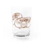 みむらもんげのもんのすもーぐる Water Glass :front