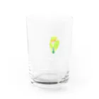 小桜森の３時のコザクラインコ Water Glass :front