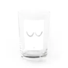 にんじんの乳とヘソ Water Glass :front